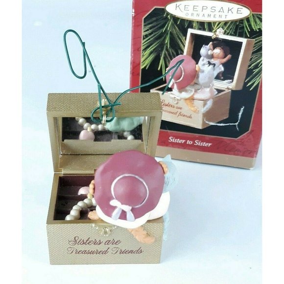 Hallmark Ornament Sister to Sister 1997 QX6635 - Picture 2 of 5